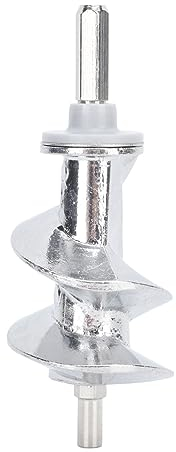 MOUMOUTEN Meat Grinder Screw, Meat Mincer Screw, Simple Installation Stainless Steel for Electric Meat Grinder Kitchen Home Use Meat Grinder Accessories(HM-03)