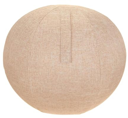 HENXUE Yoga-Ball-Abdeckung,55Cm 65Cm 75Cm Gymnastikball Bezug Für Sitzball Fitnessball,Faltbar Sitzbälle Stoff Bezug - Für Fitnessball Pilates Yogaball/Büroball Balance Ball,006,65CM