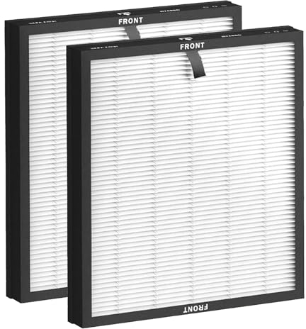 HY4866 Ersatzfilter Set Kompatibel mit MORENTO HY4866 HY4866-WF Luftreiniger 3-in-1 H13 Ersatz HEPA Filter Aktivkohlefilter und Vorfilter (2 Stück)