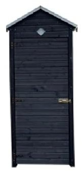 Gartenhaus Geräteschuppen Gartenschrank Werkzeugschrank aus Holz 3 Farben (Anthrazit)