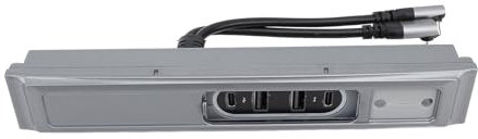 SUNGOOYUE Auto-Dockingstation, LED-Licht, Eingebettet, 27 W, Mittelkonsole, USB-Hub, Model Y, Modell 3