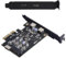 CY Card Type-E USB 3.1 Front Panel Socket & USB3.0 19Pin/20Pin & Dual Type-C USB-C to PCI-E Express Card Adapter ASM3142 VL822