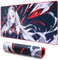 Redragon EISA P047-L Anime Gaming-Mauspad - Glatte Lycra-Oberfläche, rutschfeste Gummibasis, wasserabweisend, langlebiges 5 mm Dickes Design, 89 x 40 cm, Schwarz