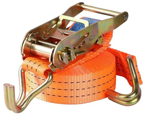 Cinghie di fissaggio a cricchetto,Cinghie di fissaggio a cricchetto, Cinghie di ancoraggio per carichi pesanti con ganci a J, Cintura di ancoraggio regolabile per il fissaggio del carico di motociclet