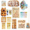 Zadoreck Papeterie,Capybara Papeterie Fille Garçon Trousse Ensemble de Fournitures Scolaires Complet-4 5 6 7 8 9 10 11 12 13 14 Ans -Idées Cadeaux d'anniversaire et de fêtes pour Fille Kawaii