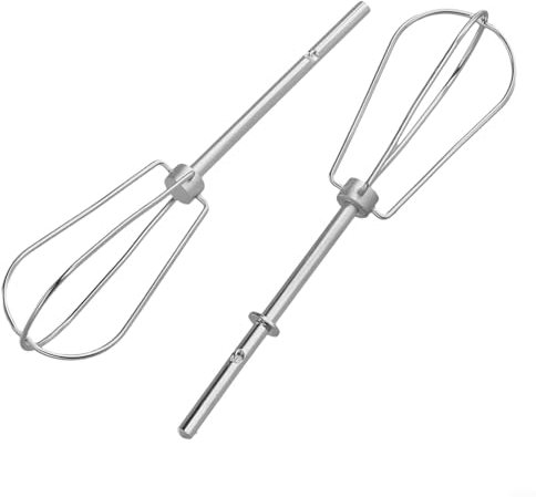 HomeVortex Hand Mixer Turbo Beaters, W10490648 Hand Mixer Turbo Beaters Replacement, Turbo Design Suitable Across Many Models
