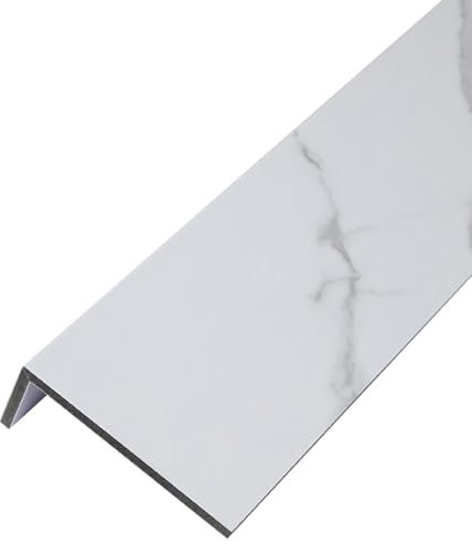 Protezione per Davanzale Interno Finestra Copertura Decorativa, Impermeabile Copri Davanzale Interno in Acrilico Effetto Marmo Grigio, Balcone Piastra di Ricambio per Davanzali(110x10cm(43.3x3.9in))