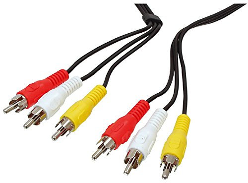 Bulk CABLE-521 Cble 3 RCA Male vers 3 RCA Male