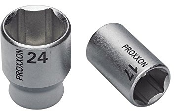 PROXXON 2223504 - Vaso corto hex 3/8 8 mm