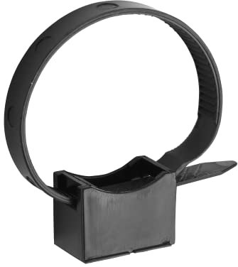 colliers électricien | colliers plastique serrage | Attache de câble | Serre câble | Lot de 10 collierss Fixation pour Câble 16 Ø/32 mm Noir | 709131 Debflex