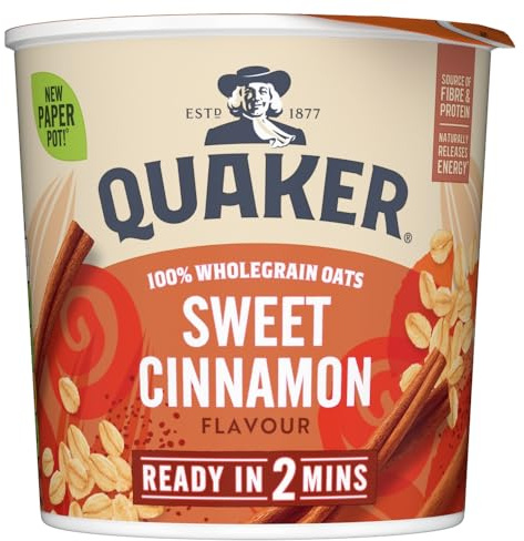Quaker Oat So Simple Sweet Cinnamon Porridge Pot, 57g