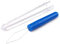 Einfädler mit Etui Länge 80 mm blau *NEU & OVP*