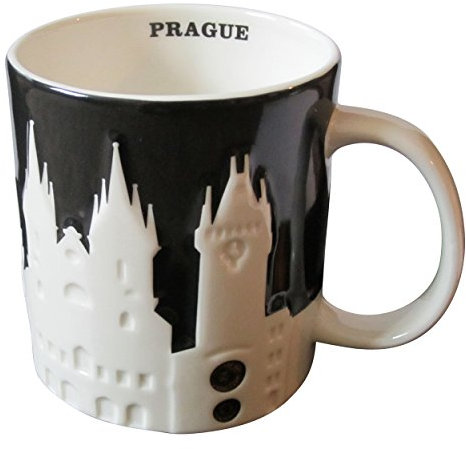 STARBUCKS City Mug Prague Prag Relief 3D Tasse Pott 18oz