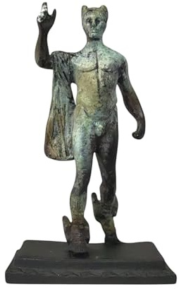Antike griechische Bronze Museum Statue Replica von Hermes (2005)