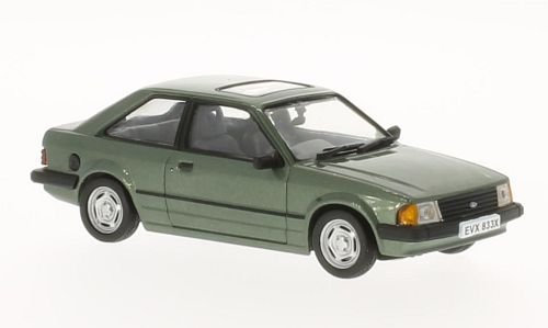Ford Escort MKIII 1.6 GL, metallic-grün, 1981, Modellauto, Fertigmodell, Vitesse 1:43