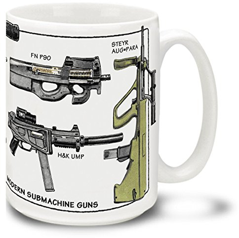 Cuppa Zweite Änderung Rechte 15oz Kaffeetasse mit modernen SMGs