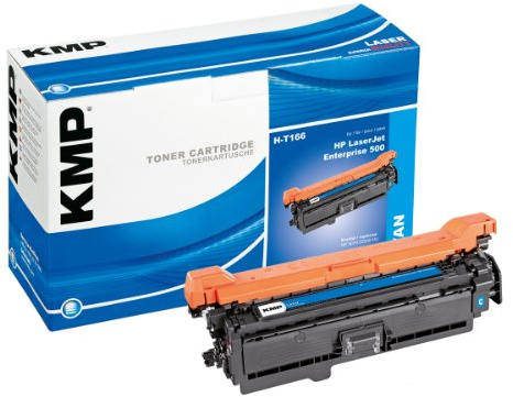 KMP Toner für HP LaserJet Enterprise 500, H-T166, cyan