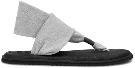 Sanuk Women's Yoga Sling 2 Sandal, Gray, 7 UK