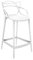 Kartell Masters Stool Hocker, Weiß, H.65