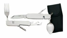 Coltello multifunzione con posate