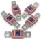 AUPROTEC Mega Hochstromsicherung Schraubsicherung 80A - 500A Auswahl: 250A Ampere rosa, 5 Stück