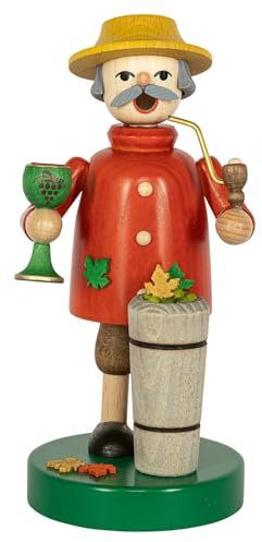 Räuchermann Erzgebirge Richard Glässer Seiffen Rauchmann Winzer, 26513