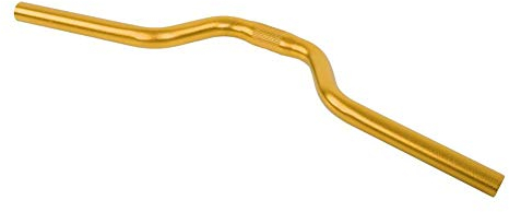 Dilwe Dilwe Fahrradlenker, Aluminiumlegierung Mountain Road Bikes Riser Lenker für Reisen Radfahren Racegolden