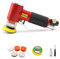 2'' 3'' Mini Da Orbital Air Sander Dual Action Polisher with 2'' Polishing Pads Sponge Waxing Buffing Kit