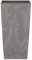 Maceta alta 19 L Prosperplast Urbi Square Effect de plástico CON depósito en color Gris claro, 44,9 (alto) x 24 (ancho) x 24 (profundo) cms