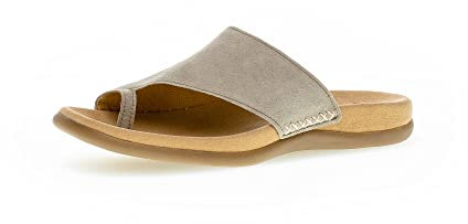 Gabor Damen Pantoletten, Frauen Slip On,Best Fitting,Sommerschuhe,sommerclogs,Hausschuhe,Zehentrenner,Women's,Lady,Ladies,Schilf,39 EU / 6 UK