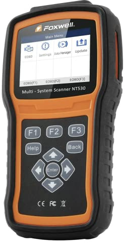 FOXWELL NT530 for BMW - All Systems, All Maintenance Service - Bidirectional Diagnostic Scan Tool OBD2 Scanner Automotive Code Reader ABS Bleed SRS Airbag SAS TPMS TPS EPB Oil Reset CKP