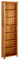 INLIFE Bücherregal 7 Fächer 60x22x200 cm Massivholz Eiche,22kg,331743