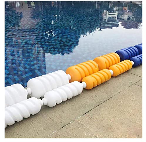Divisori professionali for corsie di nuoto, kit di corde divisorie for linee galleggianti di sicurezza for piscine interrate/parco acquatico/spiaggia, lunghezza 3-32 piedi, fune metallica in nylon/acc