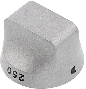 sparefixd Knob Temperature Silver to Fit Zanussi Oven