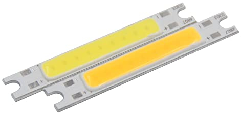 DIXII 48mm 7mm 3W DC 9V 3000k LED COB Strip Bulb Lampe Flip Chip High Lumen Lichtquellenmodul COB for Wandleuchte (Color : Warm White 3000K, Size : NO-3W)