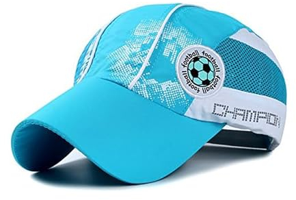 Sommer Mesh Kinder Kappe für Jungen Mädchen Baseballmütze 3-8 Jahre Kinder Baseball Cap Sonnenhut Schnell Trocknend Hut Verstellbar Sonnen Kappen Outdoor Reisen Baseballkappe für Sport Tennis Fußball
