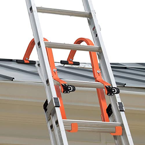 Car Ladder Roof Clamps - Ladder Locks, Potable Ladder Rack Clamps | Secure Clamping Roof Rack Ladder Clamp Ladder Accessory Lock, Lock Jaw Ladder Grip Ladder Roof Hook
