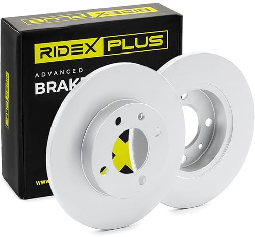 RIDEX PLUS 82B0655P 2x Bremsscheiben Vorne Ø239mm voll Kompatibel mit VW Golf 3 1H1 171615301 175615301 321615301