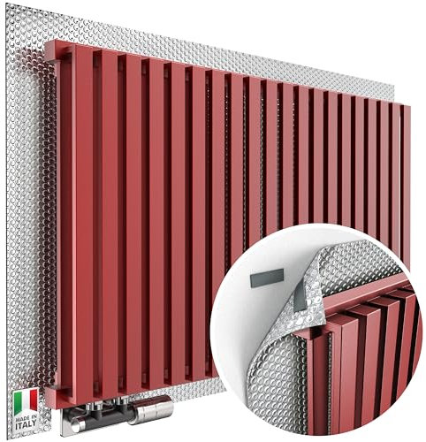 Pannello Isolante per Termosifoni | Isolante Termico e Termoriflettente per Radiatori 300 x 75 cm | Made in Italy | Sistema di fissaggio Magnetico Anticondensa | Risparmio Energetico e Bollette