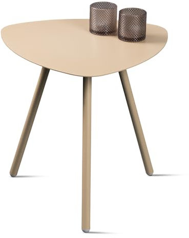 M2 Kollektion Beistelltisch Mira 2, 50x50x50cm, Beige