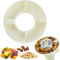 Snackteller für Stanley Cup 40oz, Snackschale Zubehör für Stanley Cup 40oz Snacktablett mit 4 Fächern, Wiederverwendbare Snackteller Snack Halter Snack Holder für Süßigkeiten Vorspeisen Nüsse