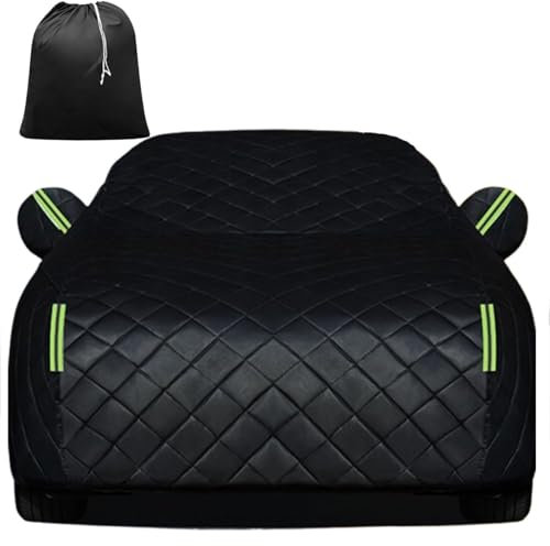 Auto Abdeckplane für Ford Mustang GT,Hagelschutz Outdoor Autoabdeckung Wasserdicht Atmungsaktiv UV-beständig Autoplane Auto Mit Nachtreflexionsstreifen