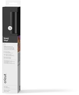 Cricut Smart Vinyl Permanent 33x366cm 1 Sheet (Black)
