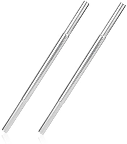 Goktvai 2pcs Golf Club Extensions, Golf Club Extensions Steel Shaft Putter Length Adjustment Tool Sport Equipment Repair and Replacement Parts
