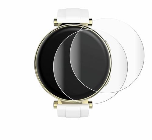 BROTECT Schutzfolie für Hama Smartwatch 7000 | 2 Stück Transparenter Displayschutz Made in Germany Klare Full-Screen Folie Full-Cover 3D Curved Montage Kit