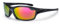 Bloc Eyewear Daytona Sunglasses - Black Red Lens