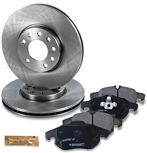 BESTPRICE Bremsenset Vorderachse inkl. Bremsscheiben Belüftet Ø 285 mm + Bremsbeläge vorne