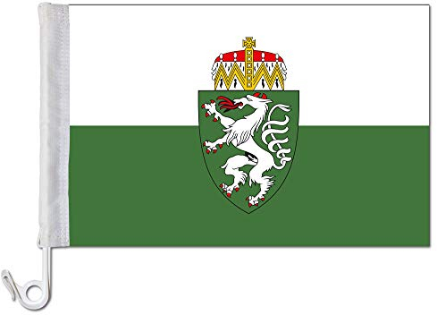 Everflag Auto-Fahne: Steiermark mit Wappen - Premiumqualität