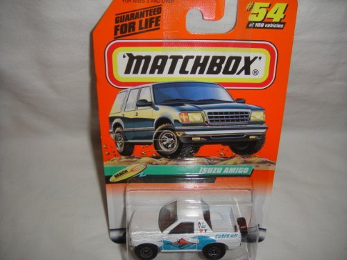 MATCHBOX #54 OF 100 BEACH SERIES ISUZU AMIGO SURFS UP! DIE-CAST COLLECTIBLE