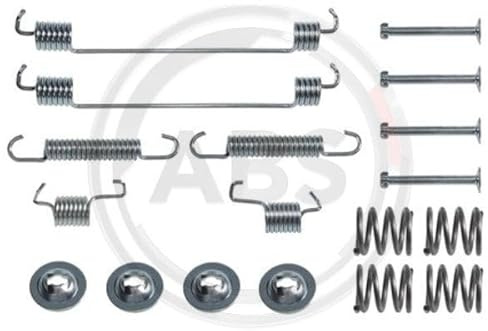 A.B.S. 0014Q Zubehörsatz Bremsbacken Hinten Kompatibel mit FIAT PANDA 169